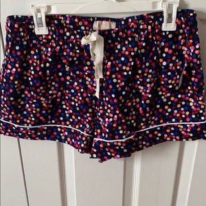 NWT- Love by GAP light flannel polka dot PJ